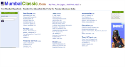 Desktop Screenshot of mumbaiclassic.com
